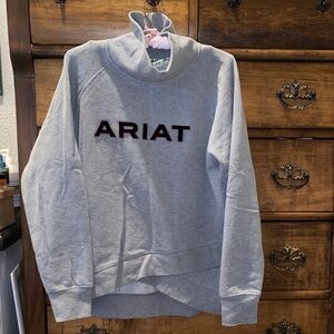 Ariat Asymmetric Hi/Low Mock Neck Sweater Size Medium